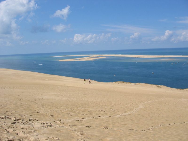 bassin d'arcachon vu de la dune du pilat