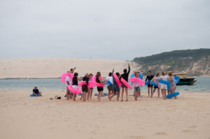 team building course d'orientation à Arcachon