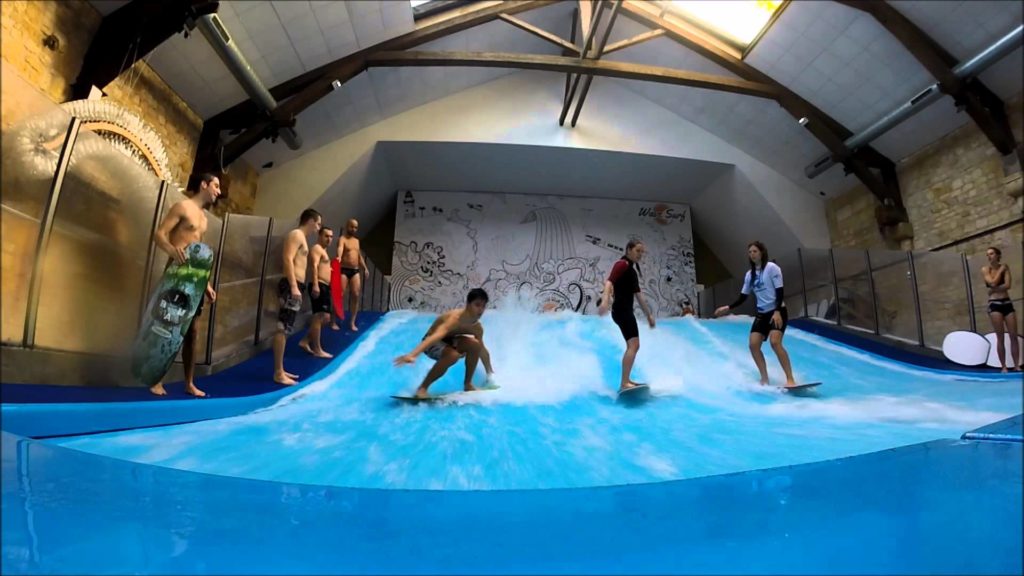 Team-building surf indoor