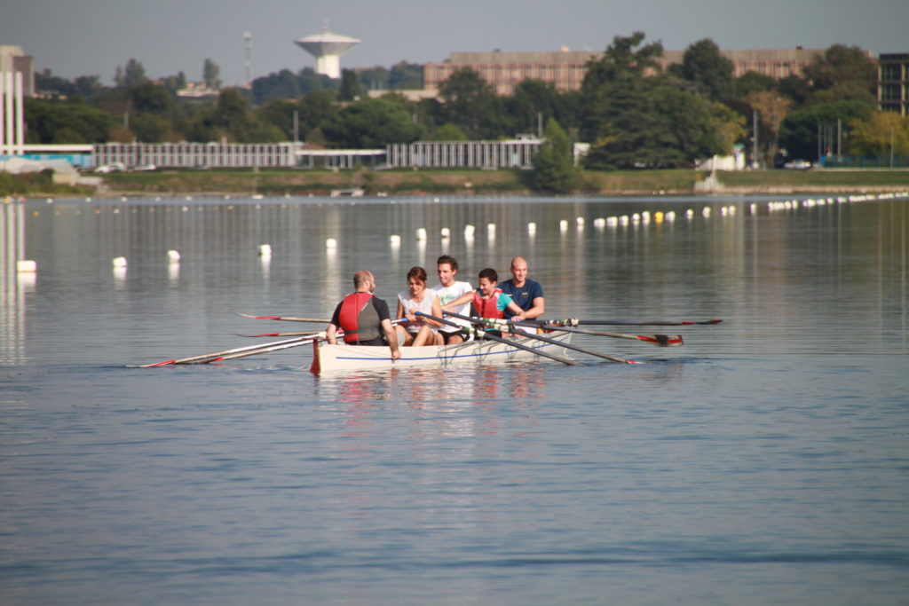 Team-building aviron